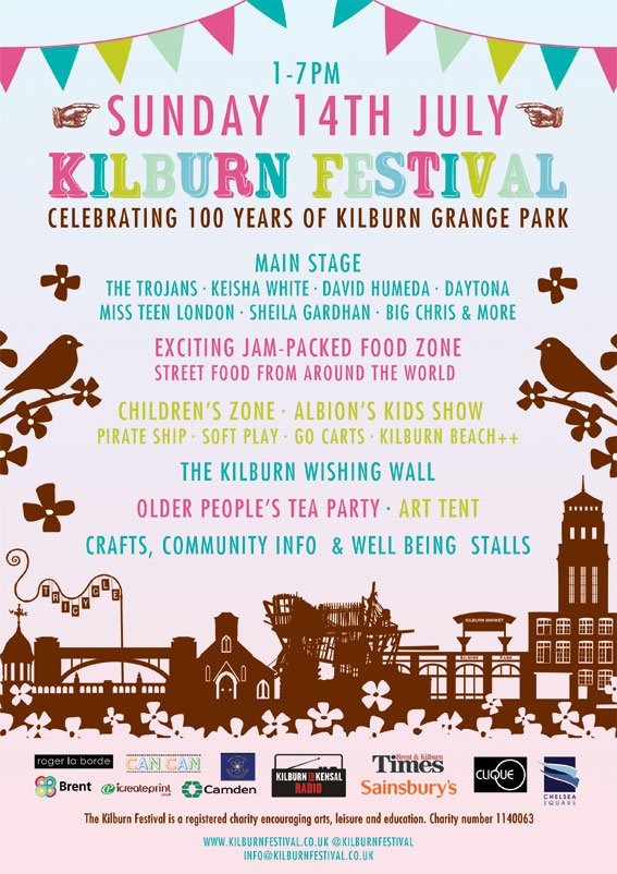 Kilburn Festival Poster